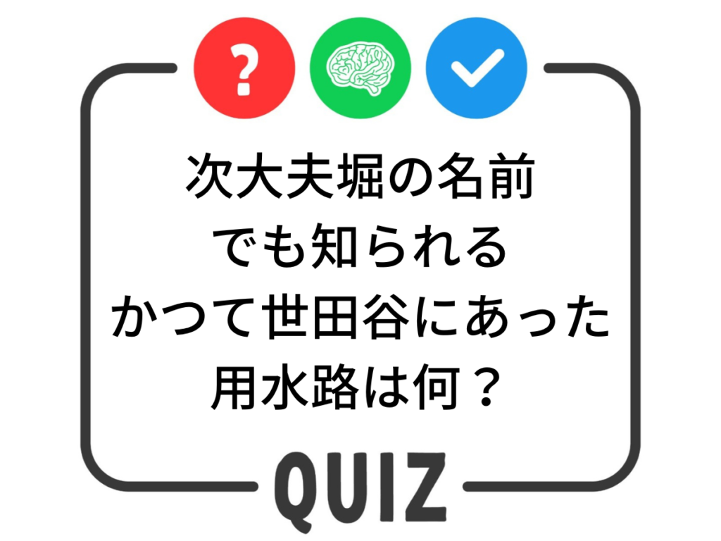 世田谷クイズ