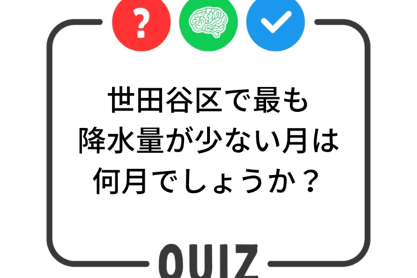 世田谷クイズ