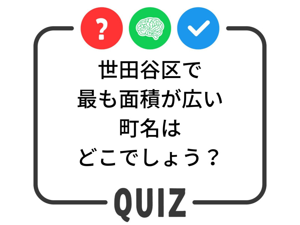 世田谷クイズ
