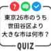 世田谷クイズ